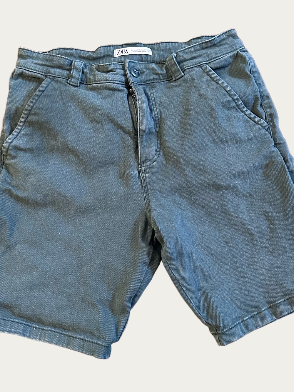 Zara Men's Green Hiking Shorts 31 -